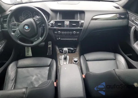 2016 BMW X3 Sdrive28I z USA, uszkodzony, nr VIN 5UXWZ7C51G0R32362